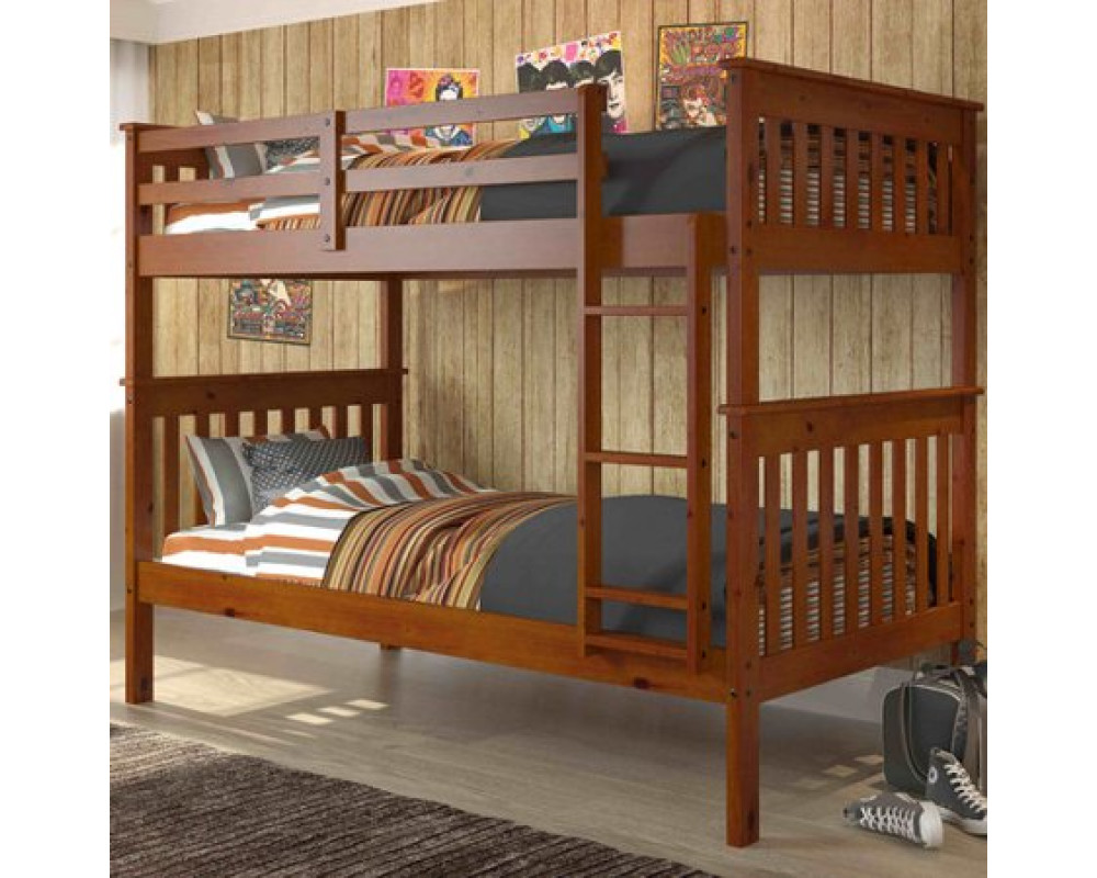 Espresso discount bunk beds