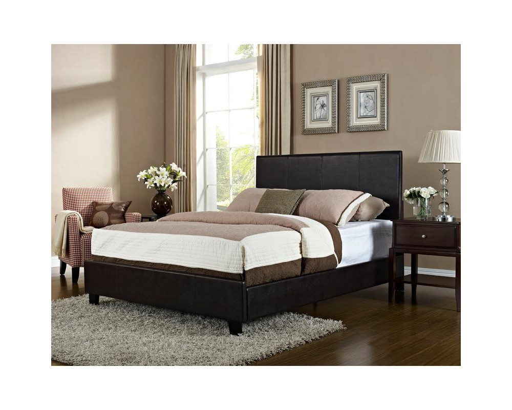 Good Deal Charlie Inc. Bolton Queen Bed - Brown - Bedroom