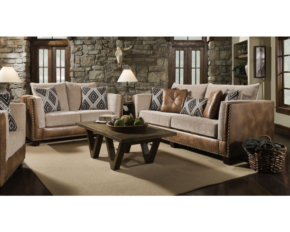 Good Deal Charlie Inc. Yellowstone Canyon Sofa & Loveseat Living Room