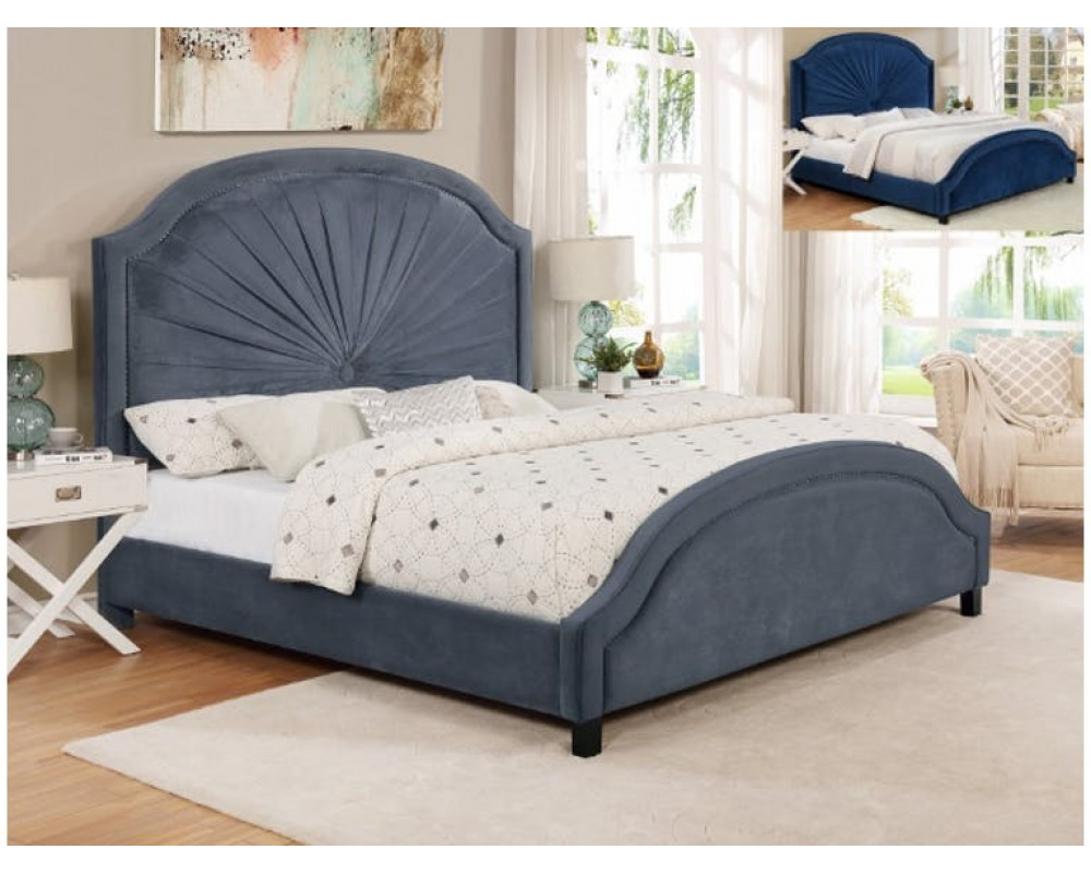 Good Deal Charlie Inc. Grey Queen Bed