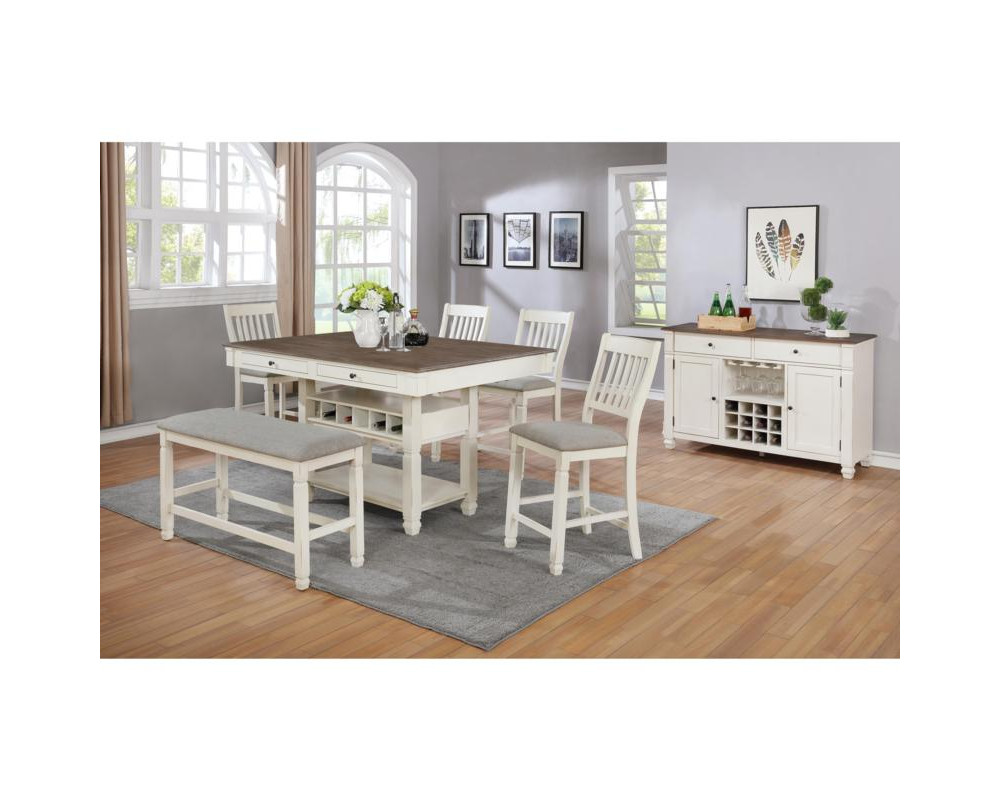 Good Deal Charlie Inc Dearden Dining Table 4 Chairs Bench