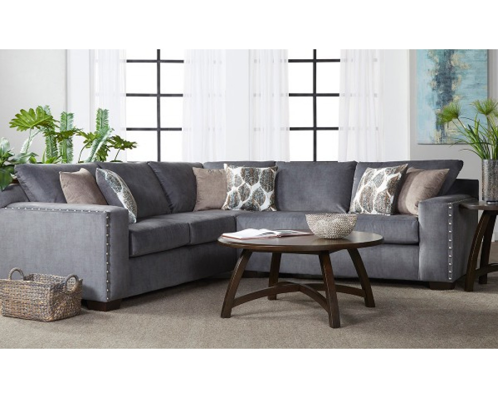 Good Deal Charlie Inc. Kettleby Graphite Sectional Sectionals