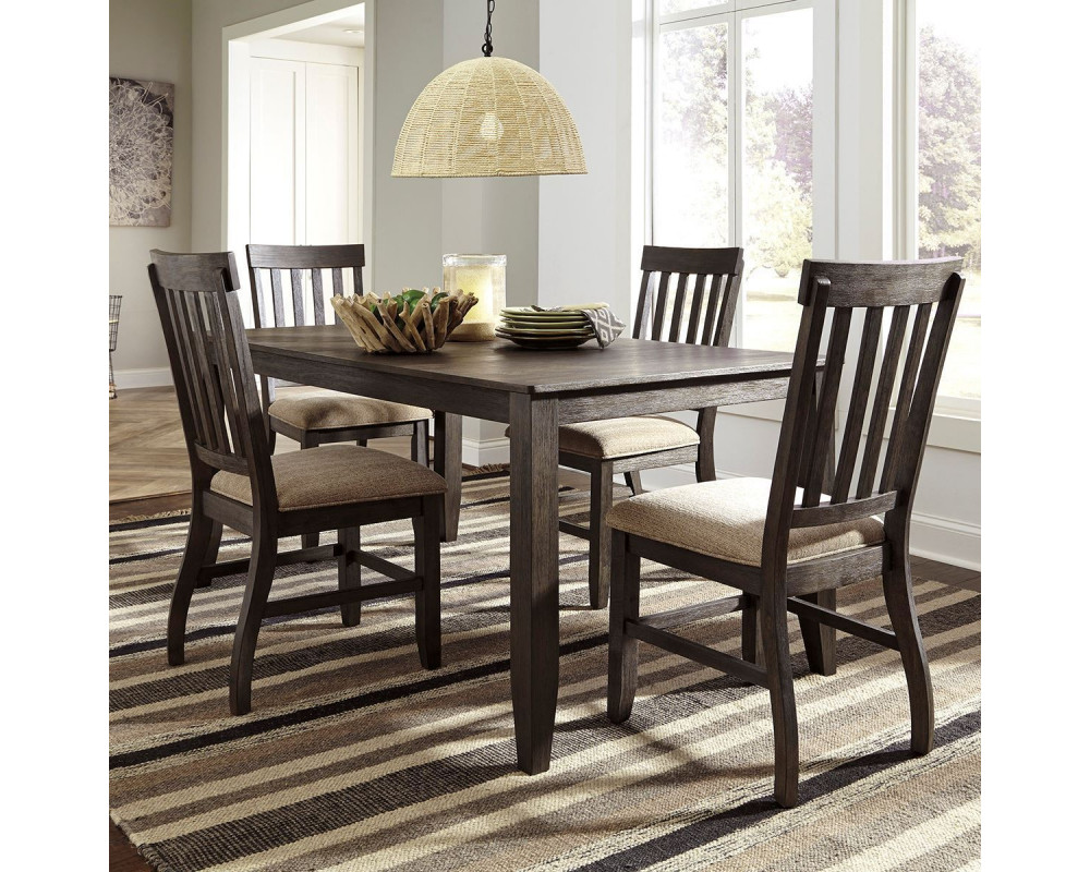 Good Deal Charlie Inc. Brock Dining Table & 4 Chairs Dining