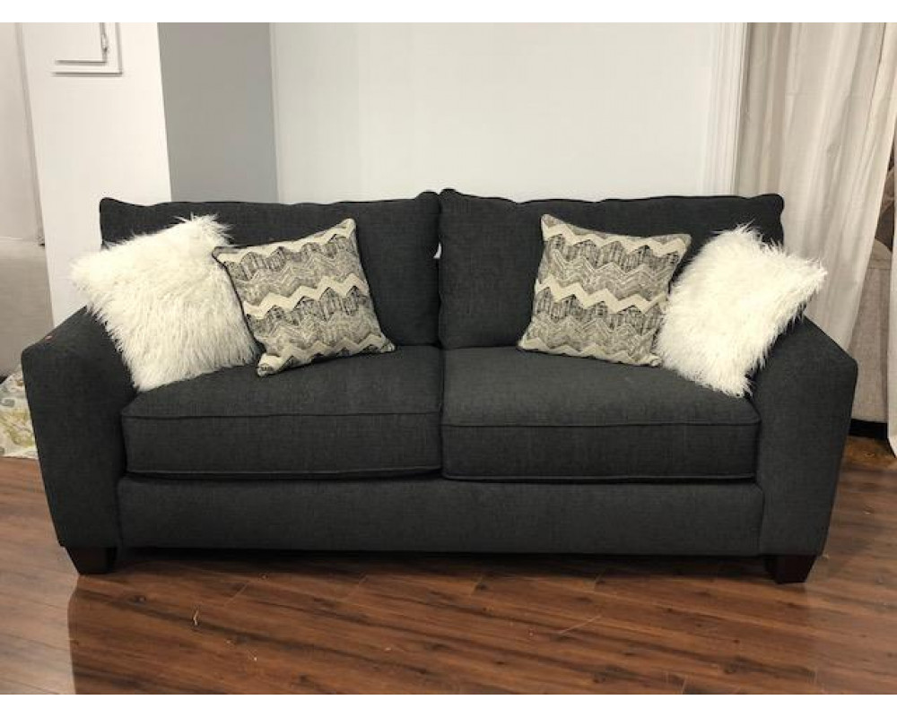 Endurance Charcoal Sofa & Loveseat