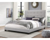Florence Grey Tufted Queen Bed