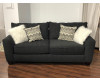 Endurance Charcoal Sofa & Loveseat