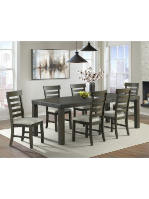 Colorado Dining Table, 4 Chairs, & Bench